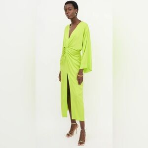 Smythe Long Midi Twist Dress. Size XS